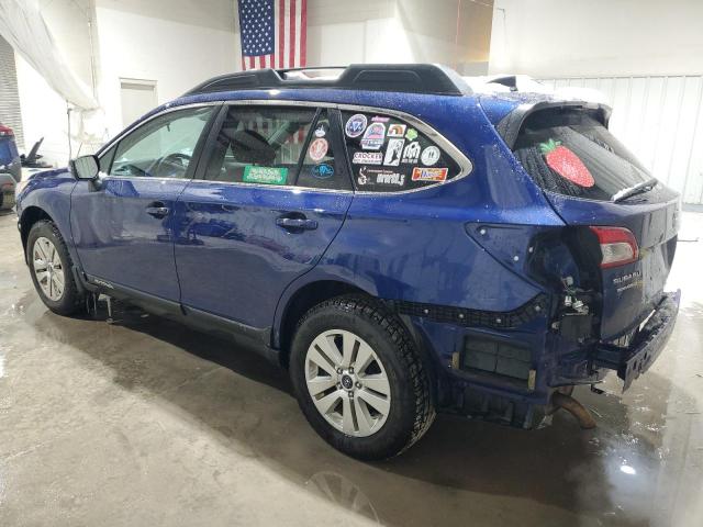  SUBARU OUTBACK 2016 Blue