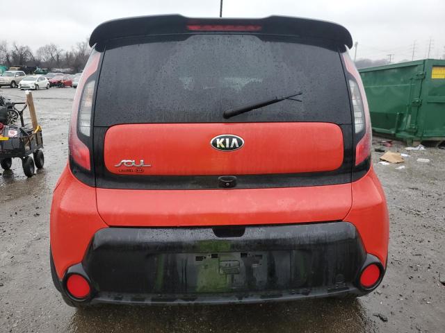  KIA SOUL 2016 Красный