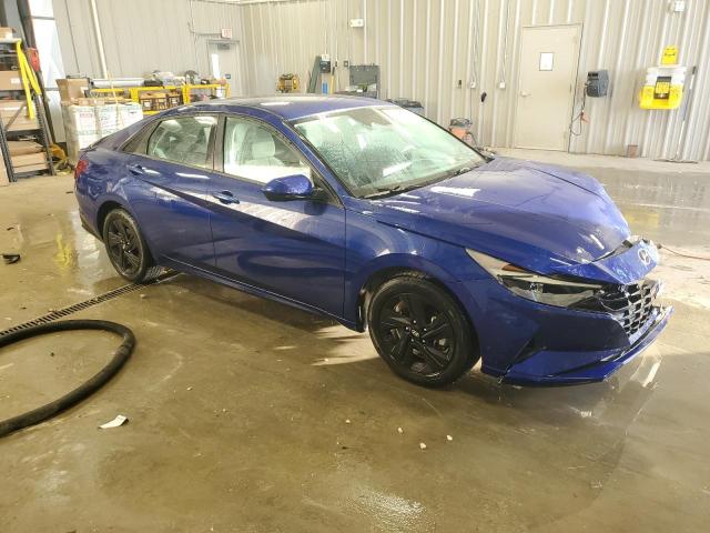  HYUNDAI ELANTRA 2021 Синий