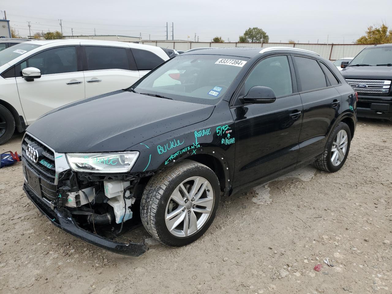 VIN WA1BCCFS8JR000605 2018 AUDI Q3 no.1