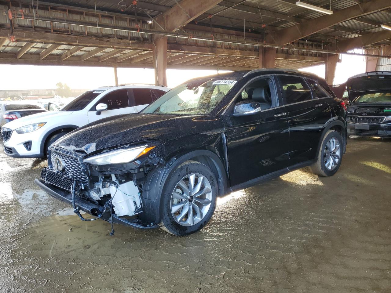 VIN 3PCAJ5BA7NF120567 2022 INFINITI QX50 no.1