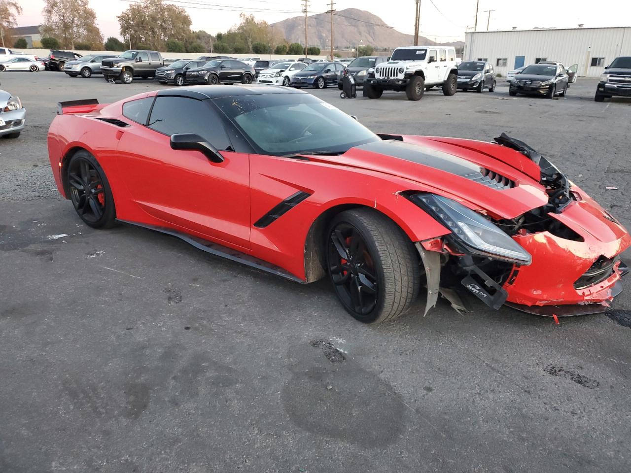 VIN 1G1YB2D75H5114986 2017 CHEVROLET CORVETTE no.4