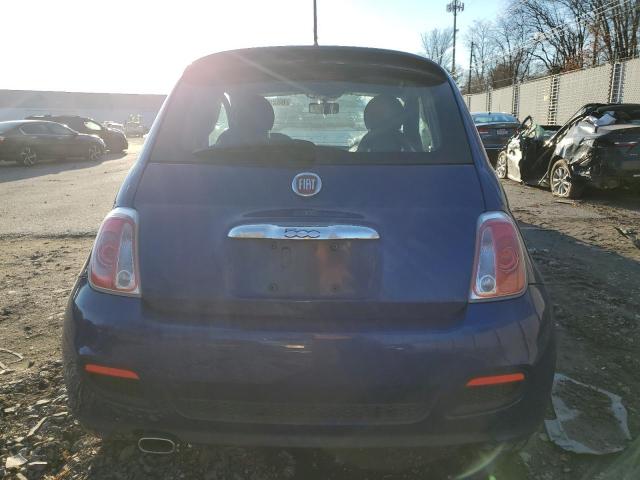  FIAT 500 2012 Синий