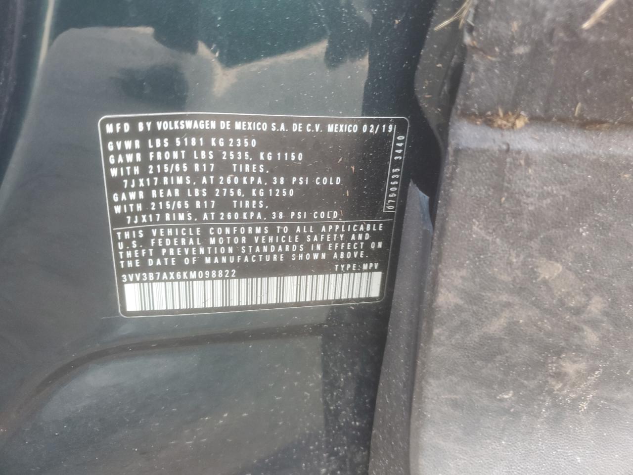 2019 Volkswagen Tiguan - Image 14