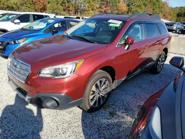  SUBARU OUTBACK 2017 Бордовый