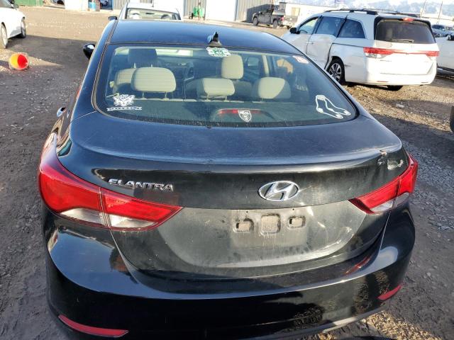 Sedans HYUNDAI ELANTRA 2014 Black