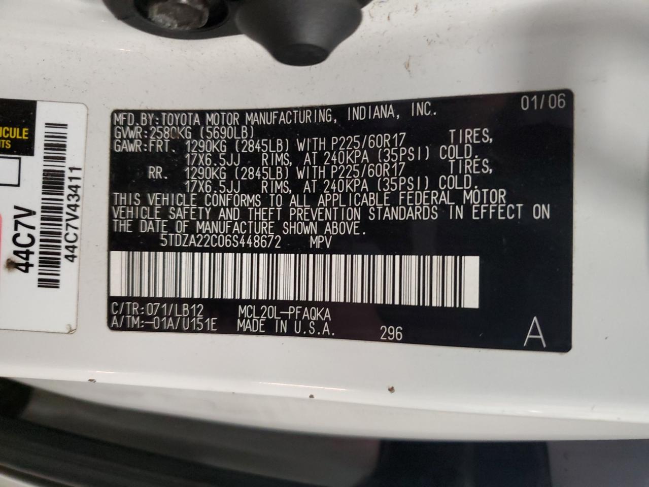 2006 Toyota Sienna - Image 16