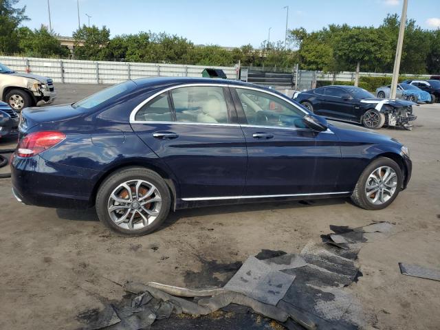 Sedans MERCEDES-BENZ C-CLASS 2016 Blue