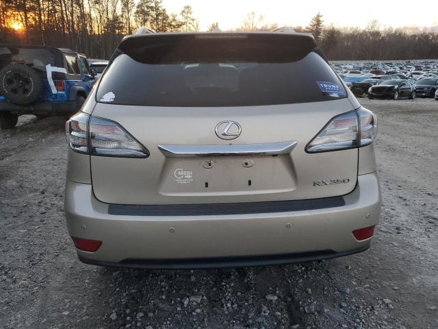  LEXUS RX350 2012 tan