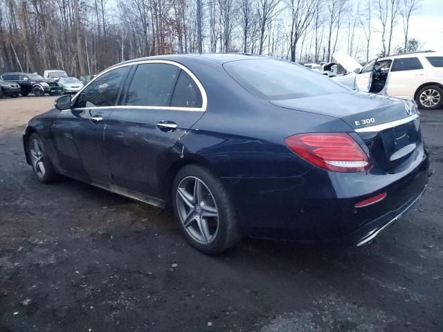 Sedans MERCEDES-BENZ E-CLASS 2017 Granatowy