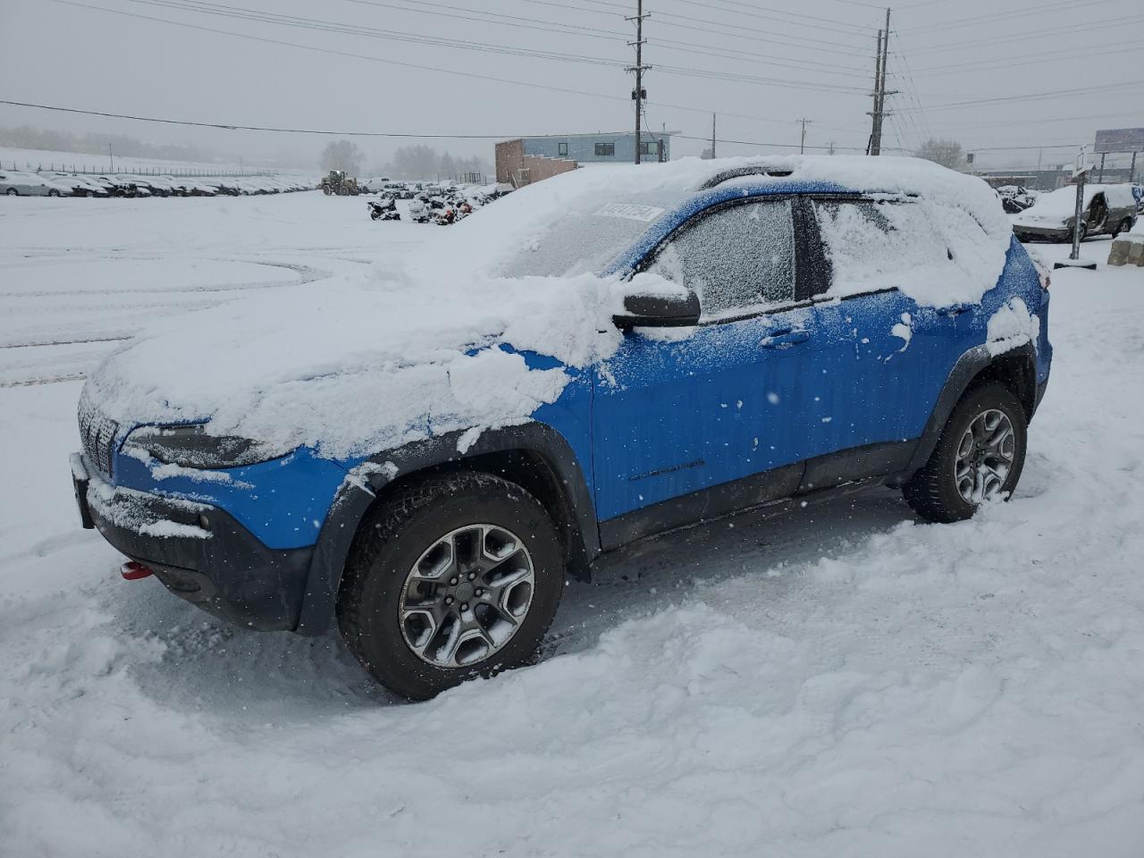 2021 Jeep Cherokee Trailhawk de vânzare în Colorado Springs, CO - Side