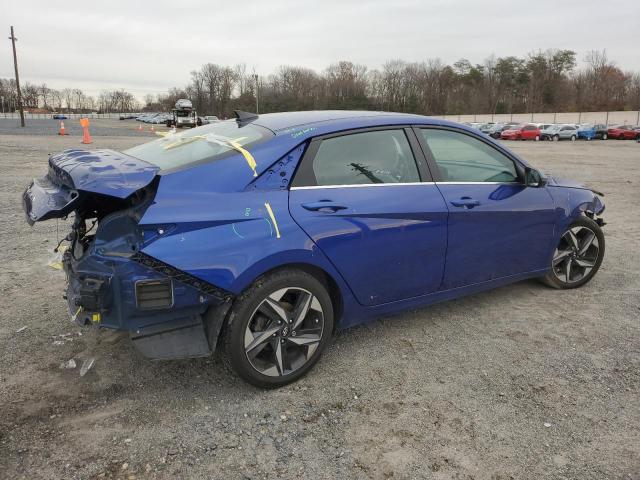  HYUNDAI ELANTRA 2021 Blue