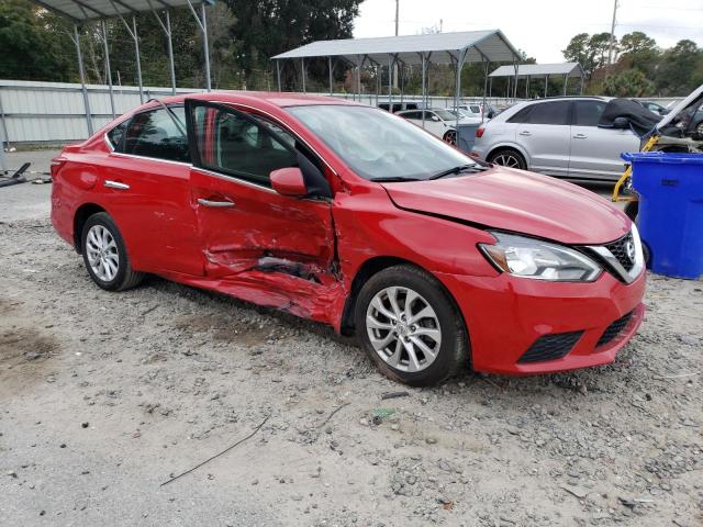  NISSAN SENTRA 2018 Red