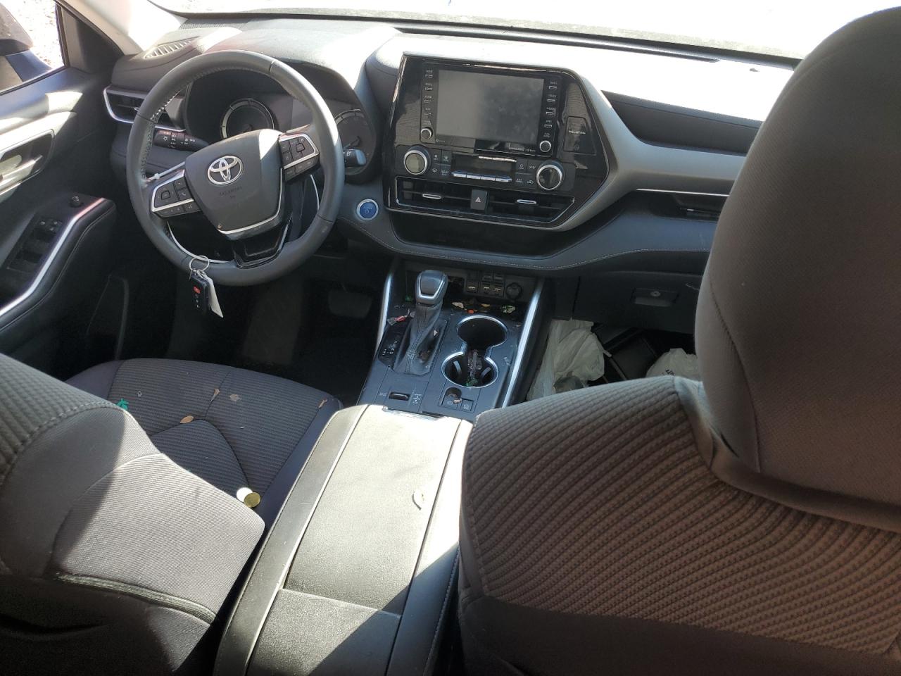 2021 Toyota Highlander Hybrid Le VIN: 5TDBBRCH5MS529200 Lot: 84998754