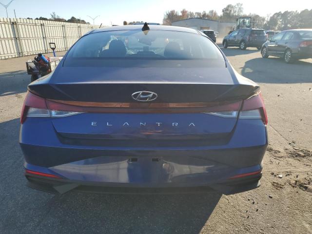  HYUNDAI ELANTRA 2021 Синий
