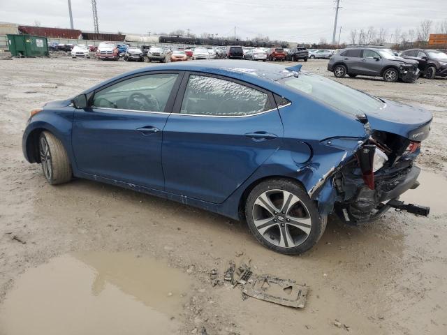  HYUNDAI ELANTRA 2014 Blue