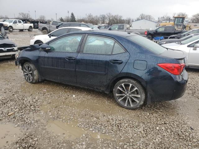  TOYOTA COROLLA 2017 Синий