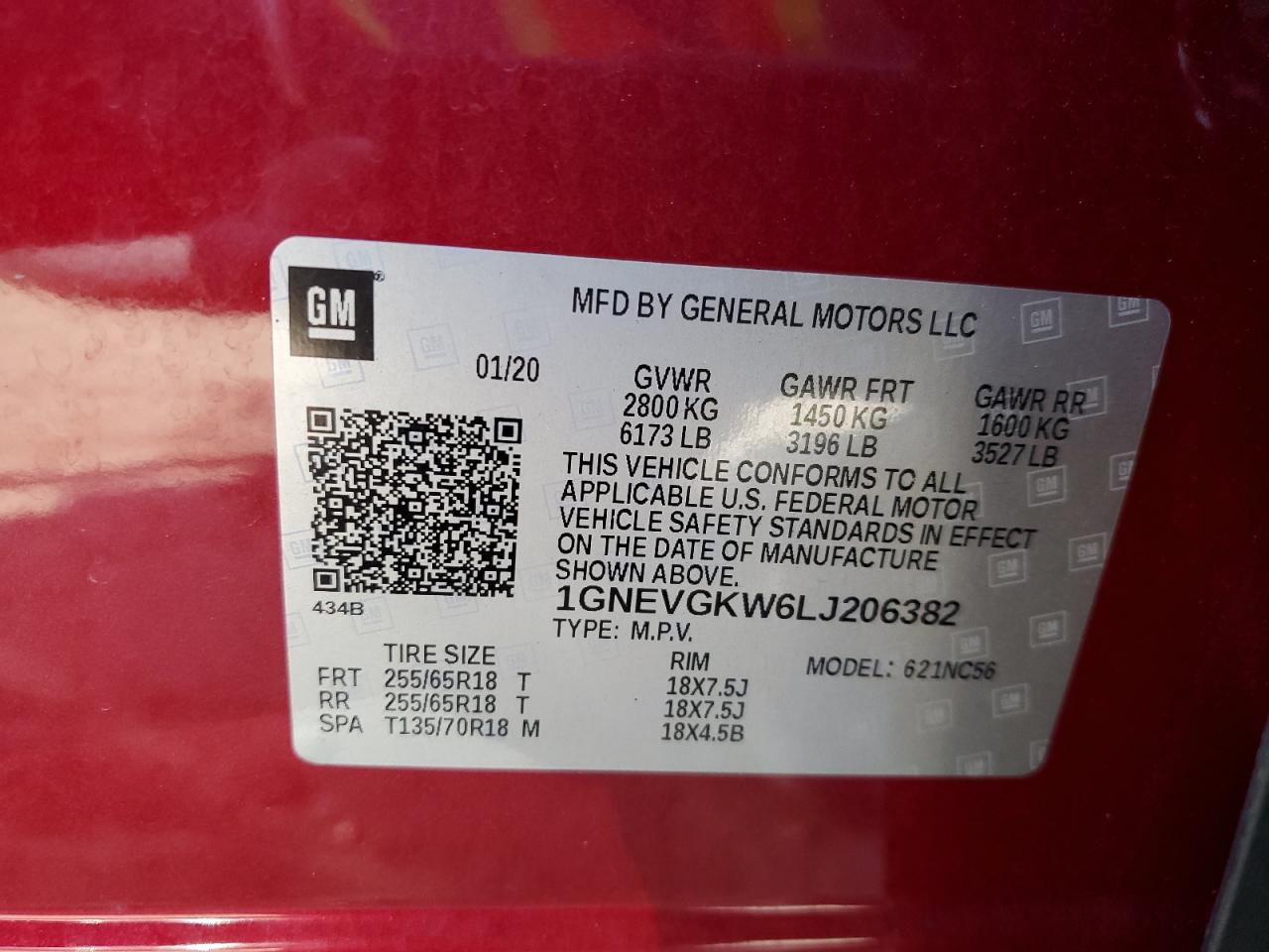 2020 Chevrolet Traverse - Image 13