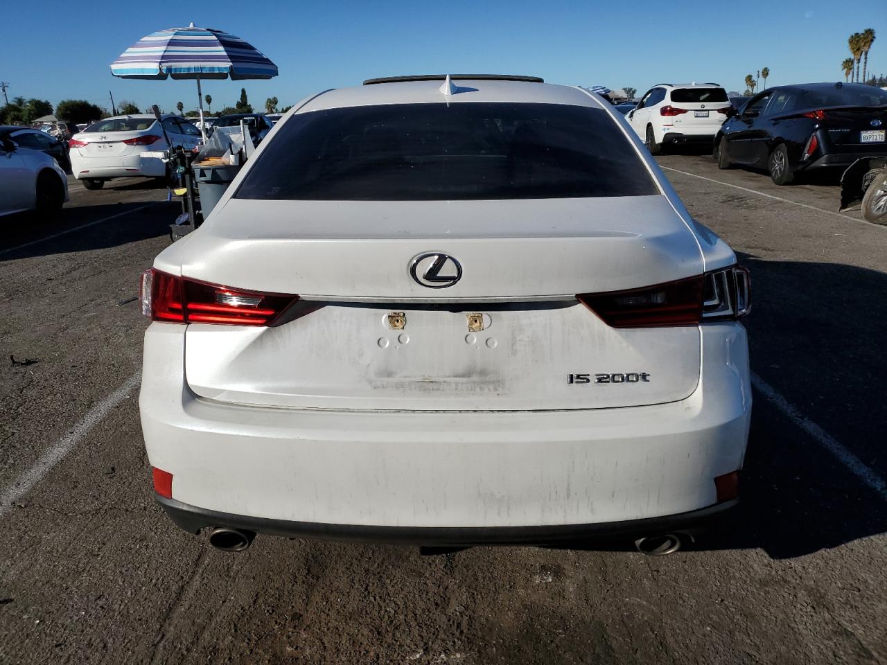 VIN JTHBA1D27G5011595 2016 LEXUS IS no.6