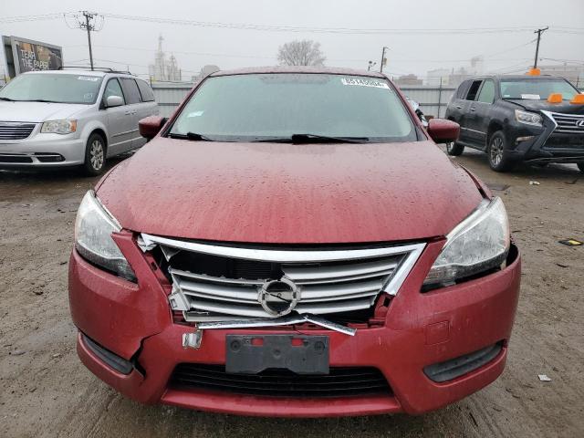  NISSAN SENTRA 2015 Czerwony