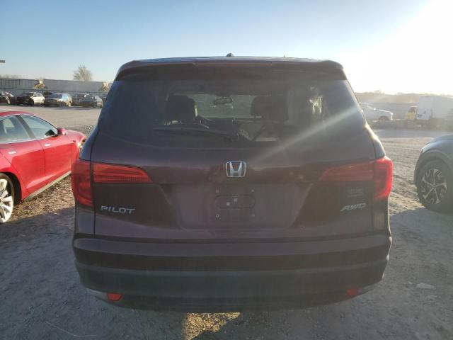  HONDA PILOT 2017 Бургунди