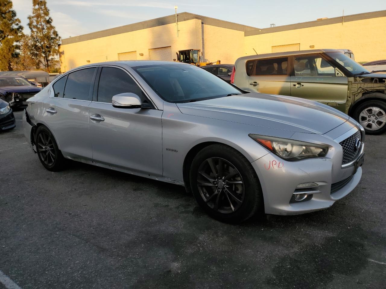 VIN JN1AV7AP3EM691179 2014 INFINITI Q50 no.4