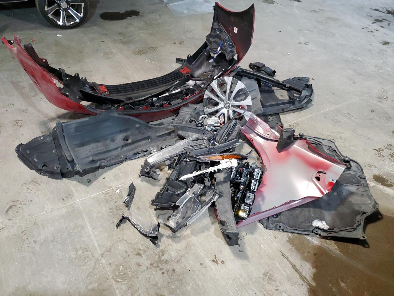 2021 Toyota Prius Prime Le VIN: JTDKAMFP1M3189506 Lot: 84617274