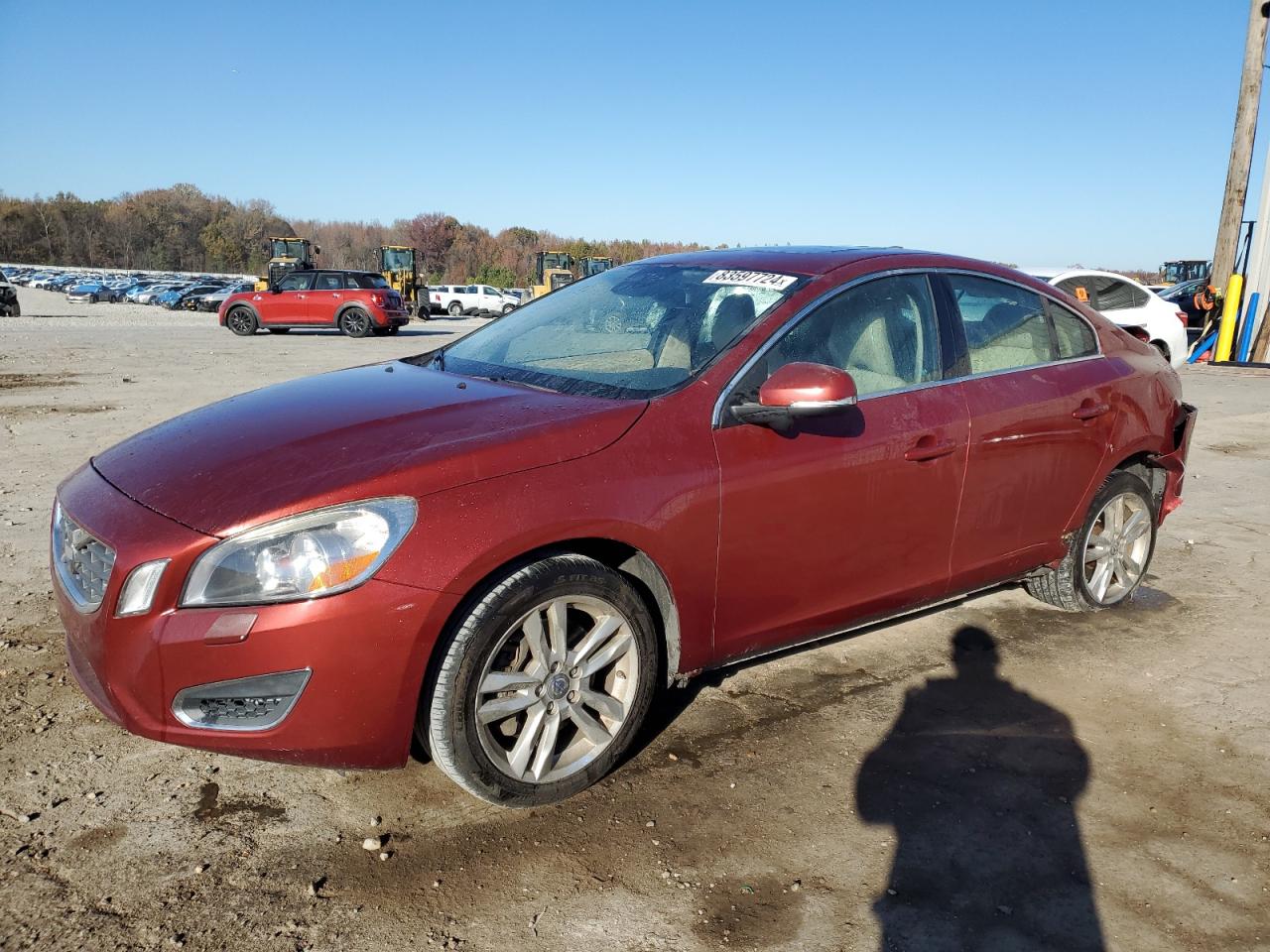 VIN YV1612FS7D2207808 2013 VOLVO S60 no.1