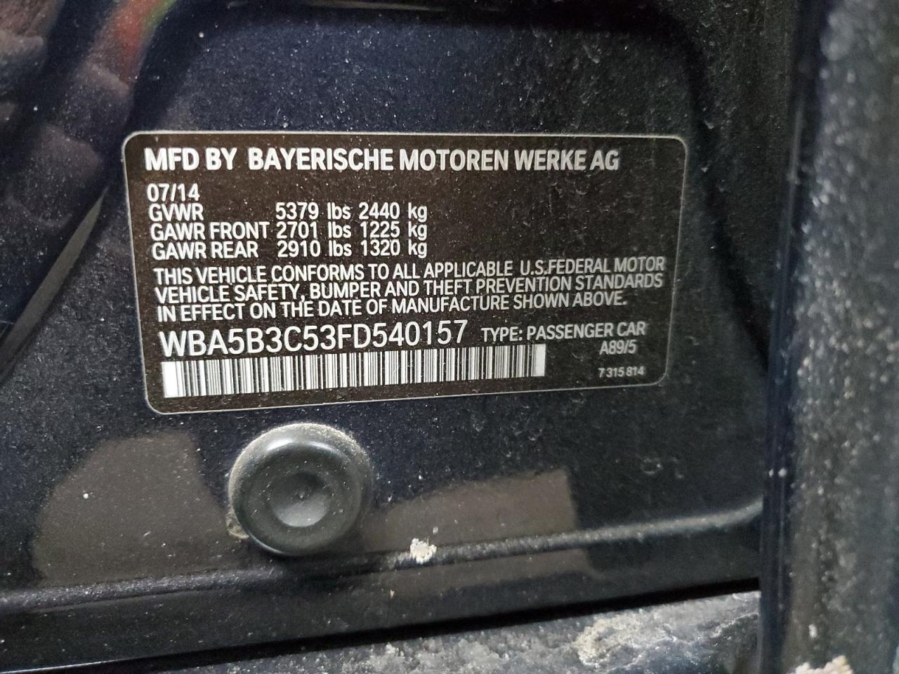 2015 BMW 5er - Image 12