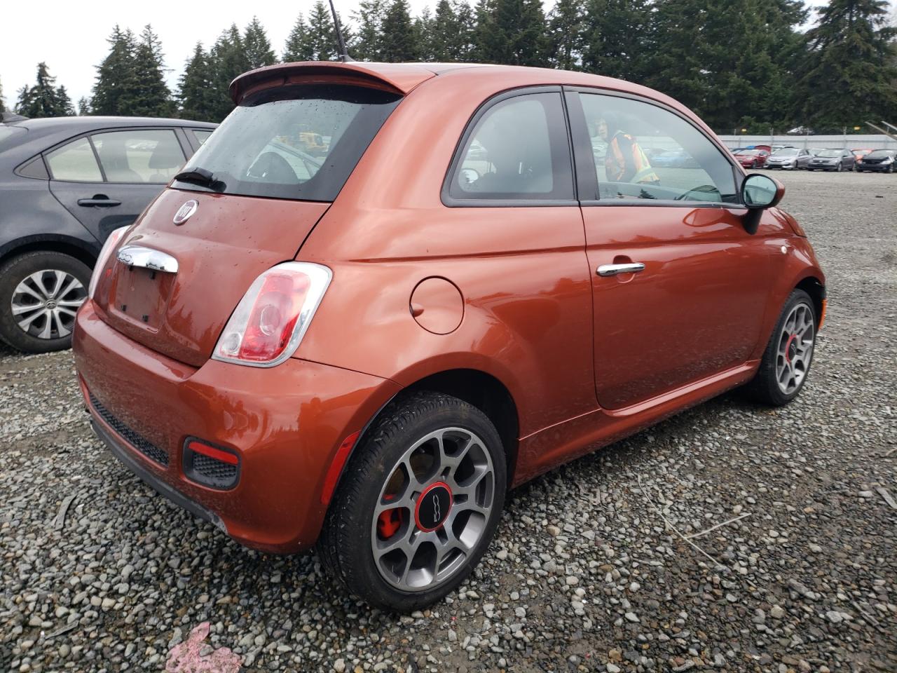 VIN 3C3CFFBR1DT752085 2013 FIAT 500 no.3