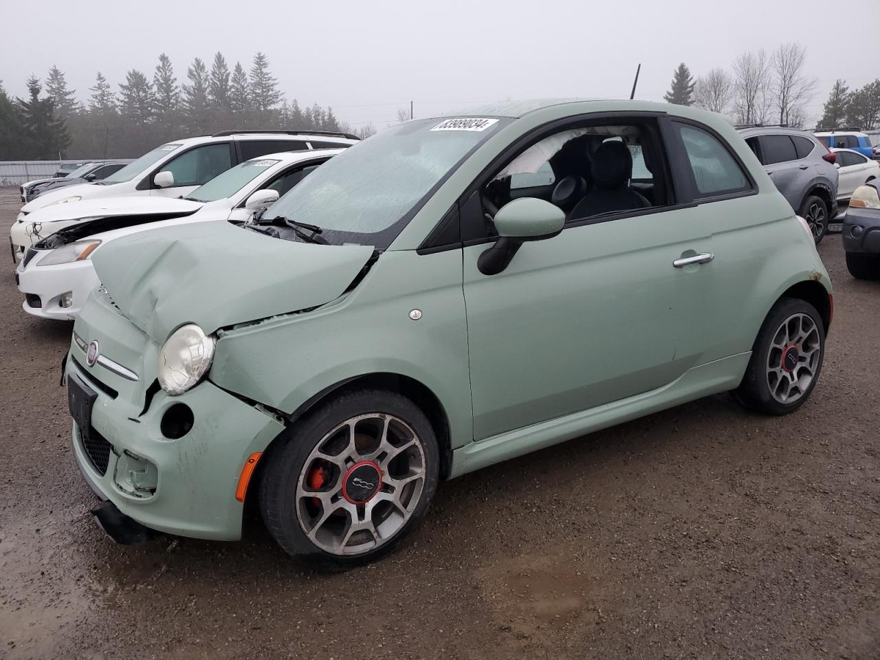 2012 Fiat 500 Sport VIN: 3C3CFFBR7CT182771 Lot: 83989034