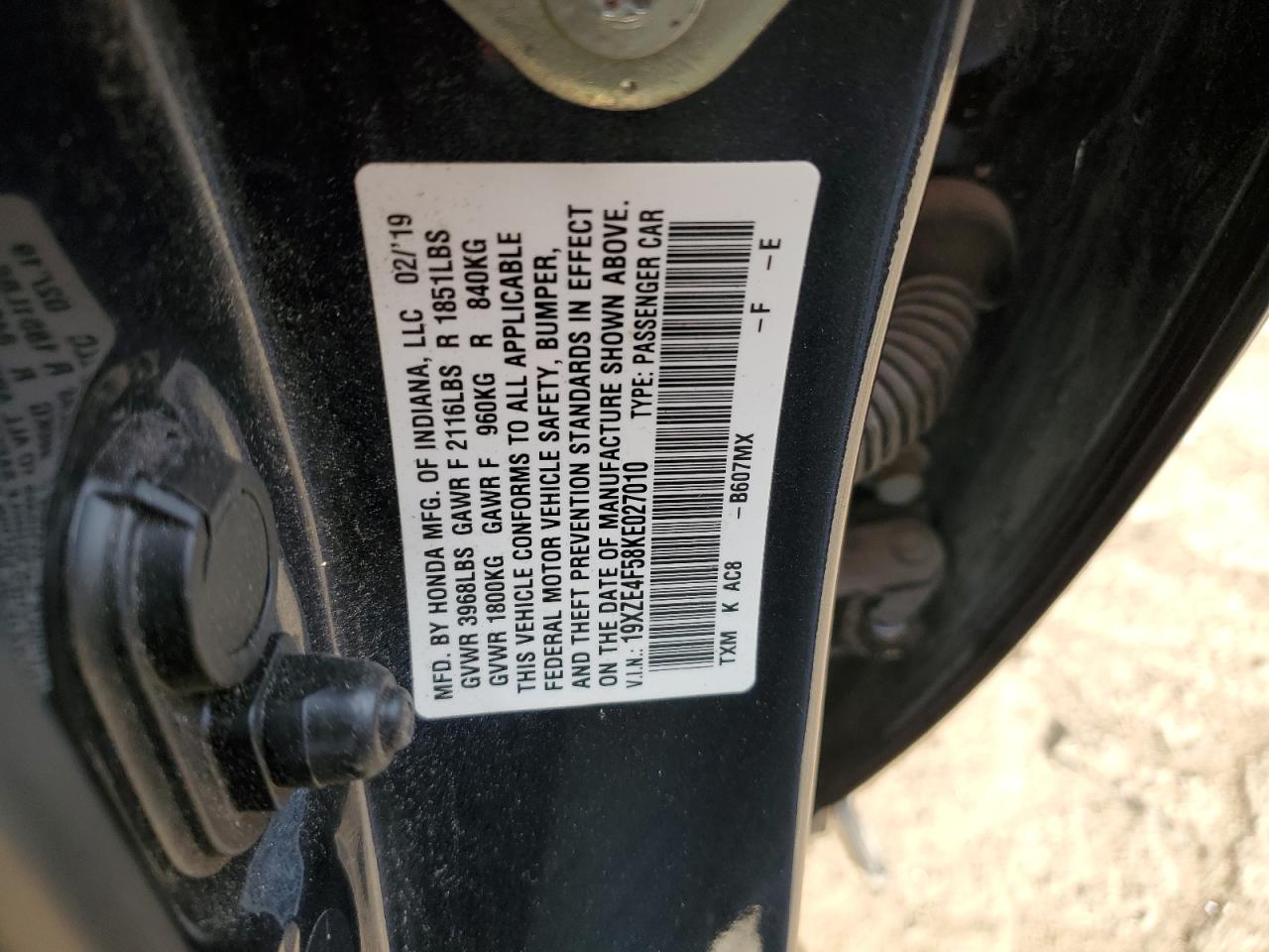 2019 Honda Insight - Image 12