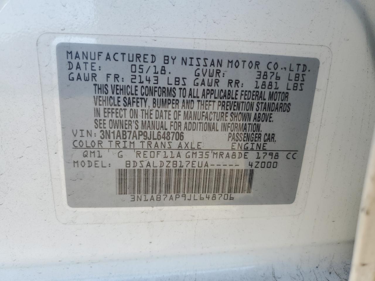 2018 Nissan Sentra - Image 14