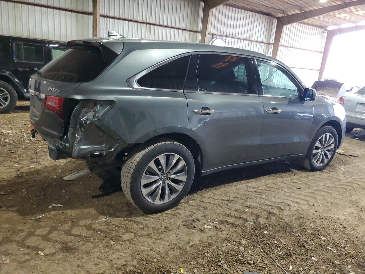 VIN 5FRYD3H49EB013255 2014 ACURA MDX no.3