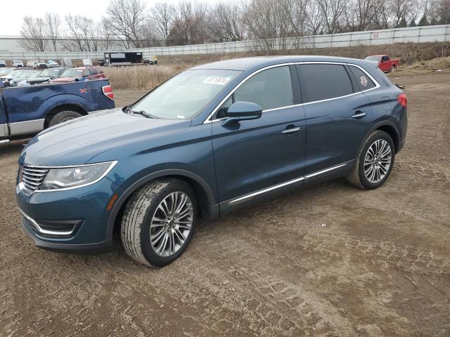  LINCOLN MKX 2016 Синий