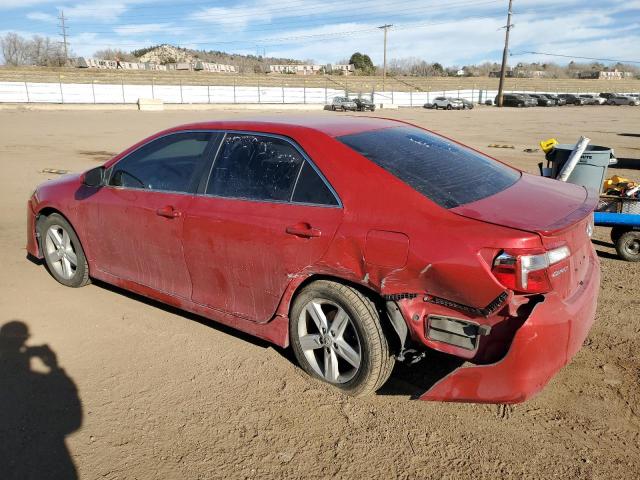  TOYOTA CAMRY 2014 Red