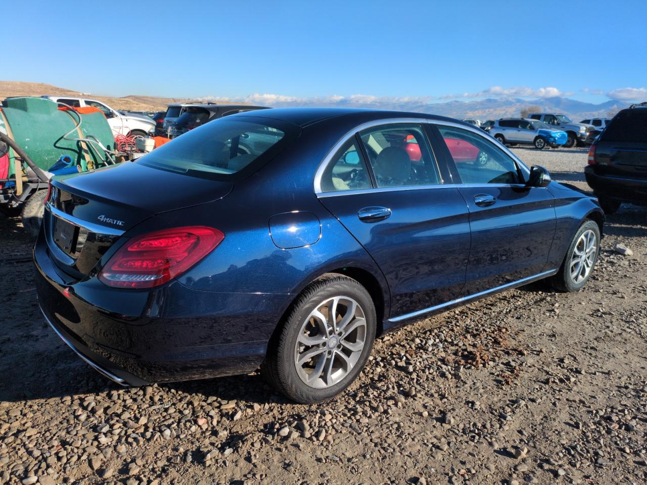 VIN 55SWF4KB0FU059363 2015 MERCEDES-BENZ C-CLASS no.3