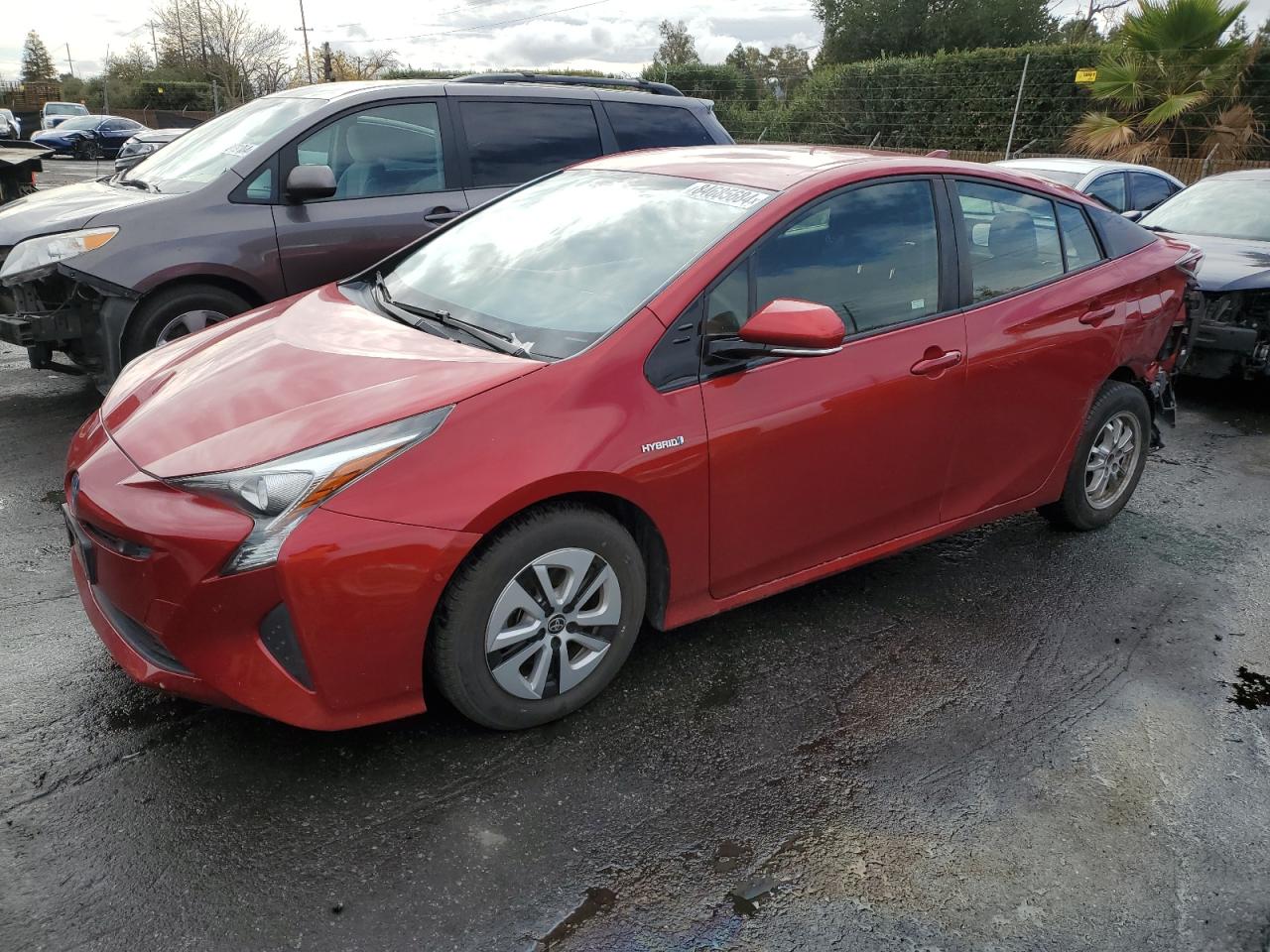 VIN JTDKBRFU5J3072314 2018 TOYOTA PRIUS no.1