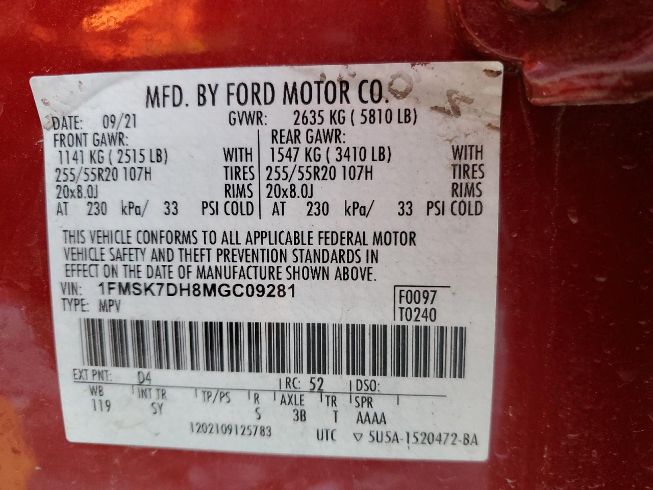 2021 Ford Explorer - Image 14