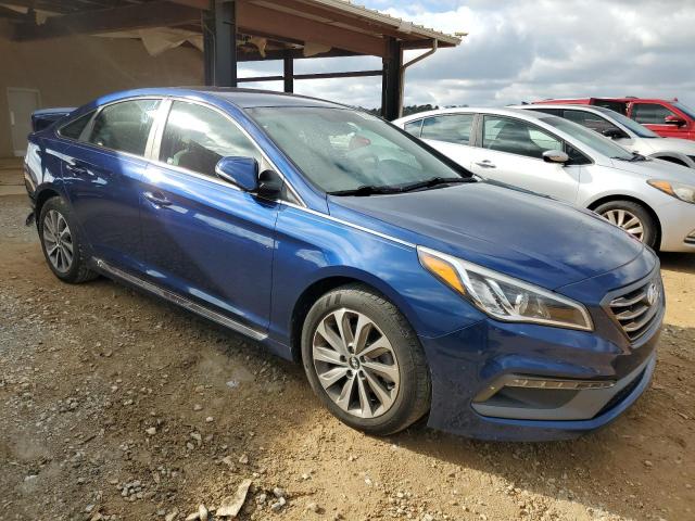 Sedans HYUNDAI SONATA 2015 Blue