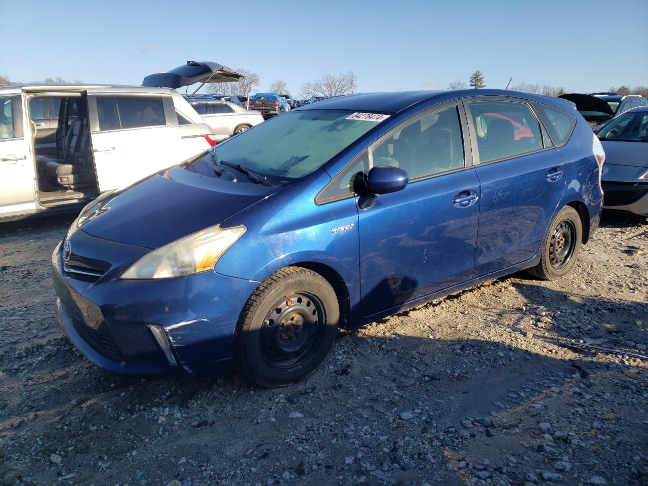 VIN JTDZN3EU3D3259608 2013 TOYOTA PRIUS no.1