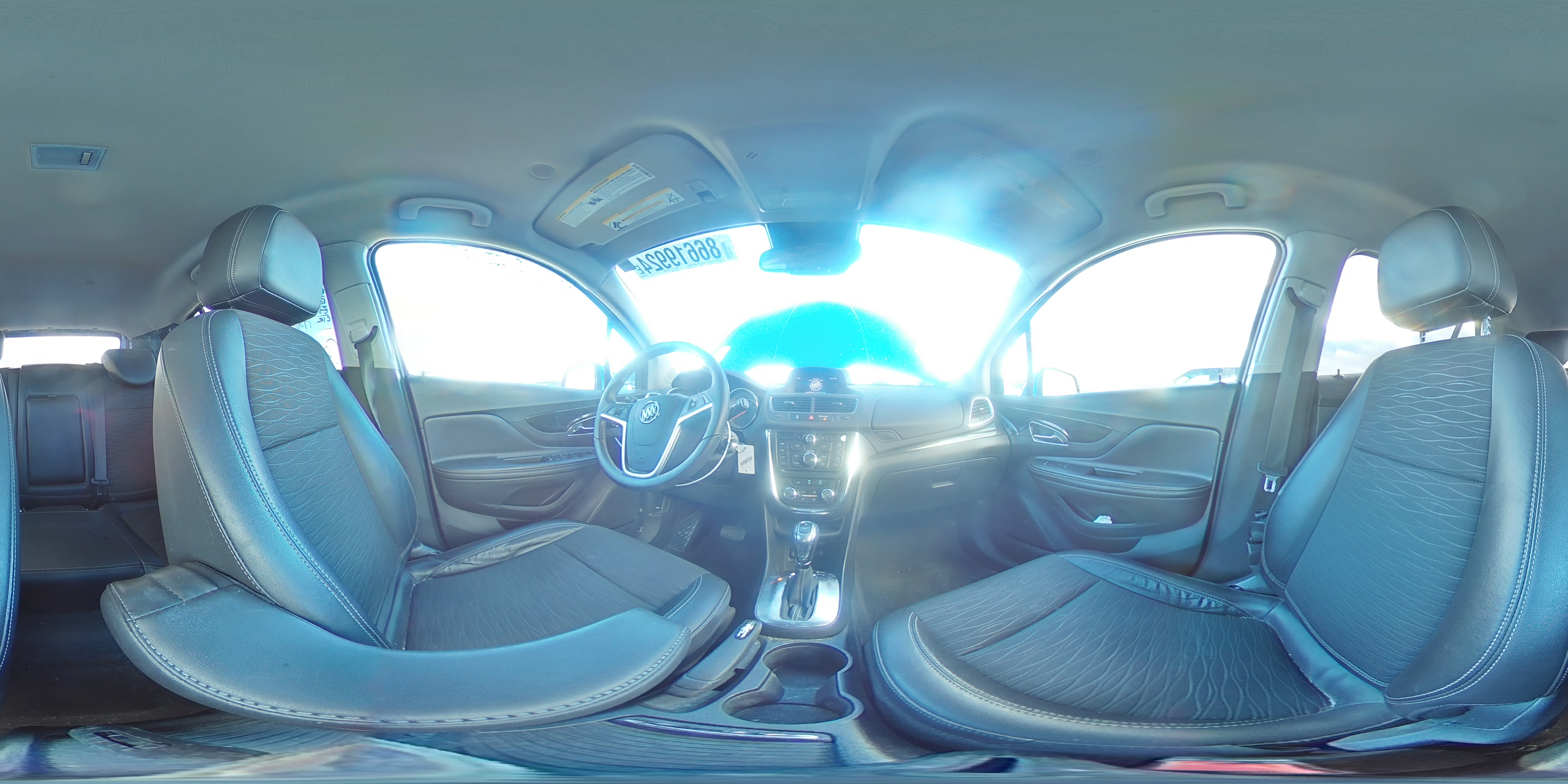 2015 BUICK ENCORE with REAR END damage, VIN KL4CJASB2FB141190