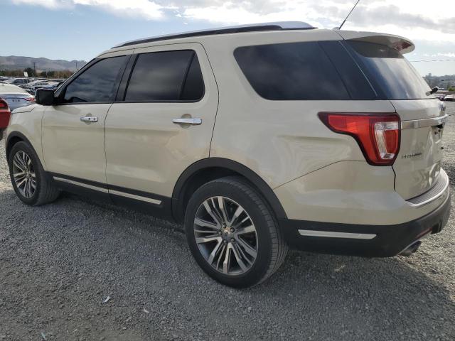  FORD EXPLORER 2018 Кремовий