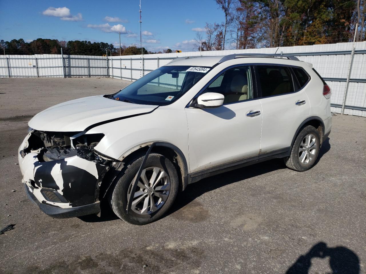 VIN KNMAT2MVXGP632258 2016 NISSAN ROGUE no.1