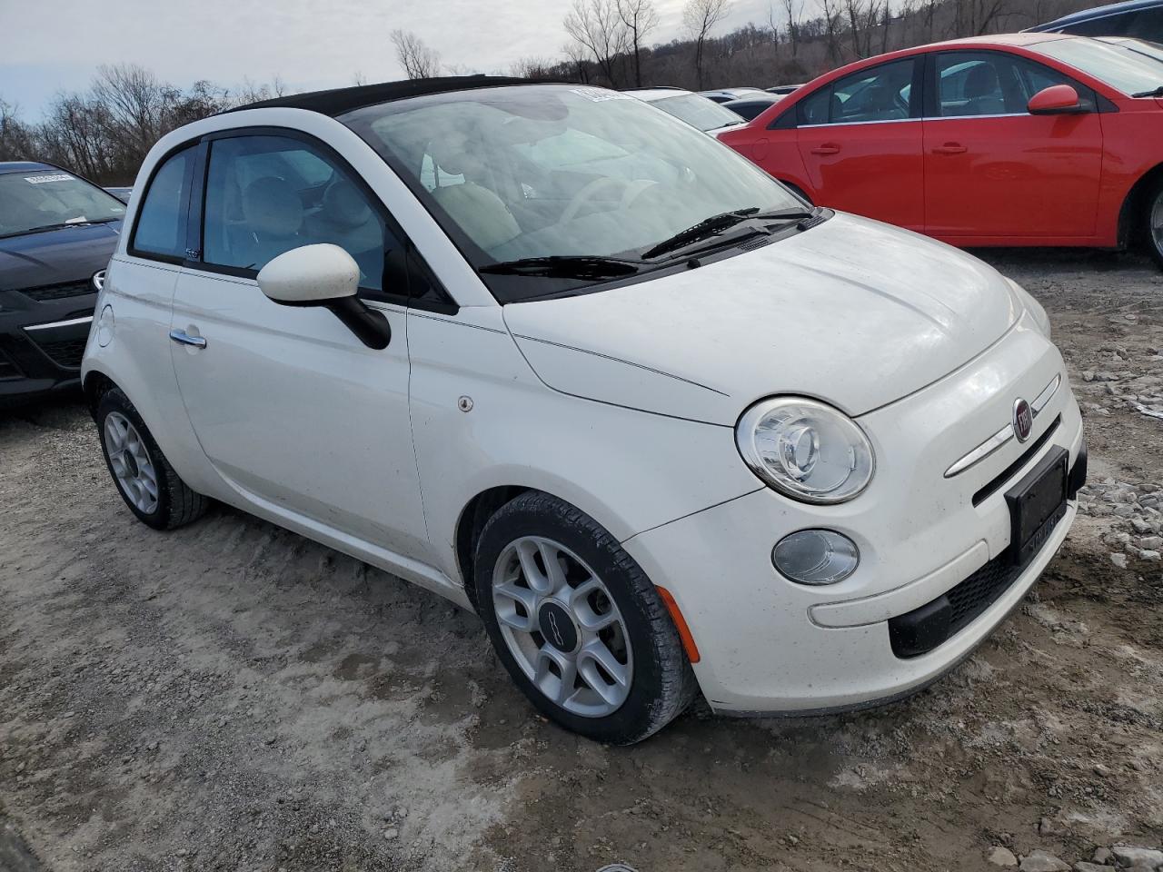 2015 Fiat 500 Pop VIN: 3C3CFFDRXFT624492 Lot: 83842874