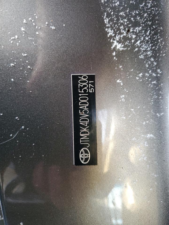 2010 Toyota Rav4 Limited VIN: JTMDK4DV5AD015306 Lot: 84300664