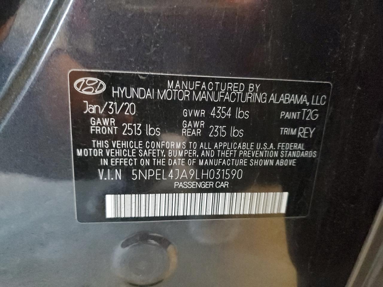 2020 Hyundai Sonata - Image 13