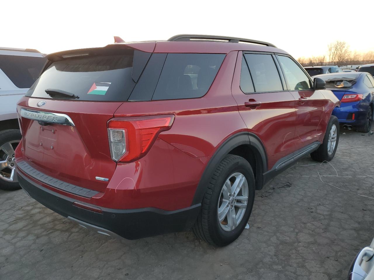 VIN 1FMSK8DHXLGB28769 2020 FORD EXPLORER no.3