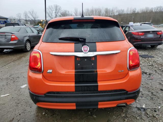  FIAT 500 2016 Оранжевый