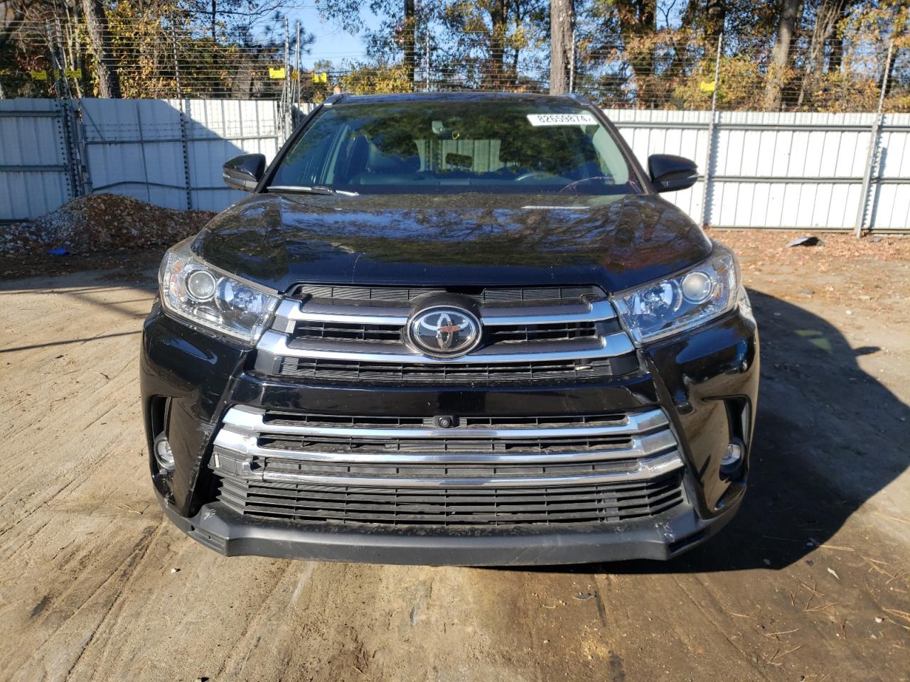 VIN 5TDDZRFH1KS703325 2019 TOYOTA HIGHLANDER no.5